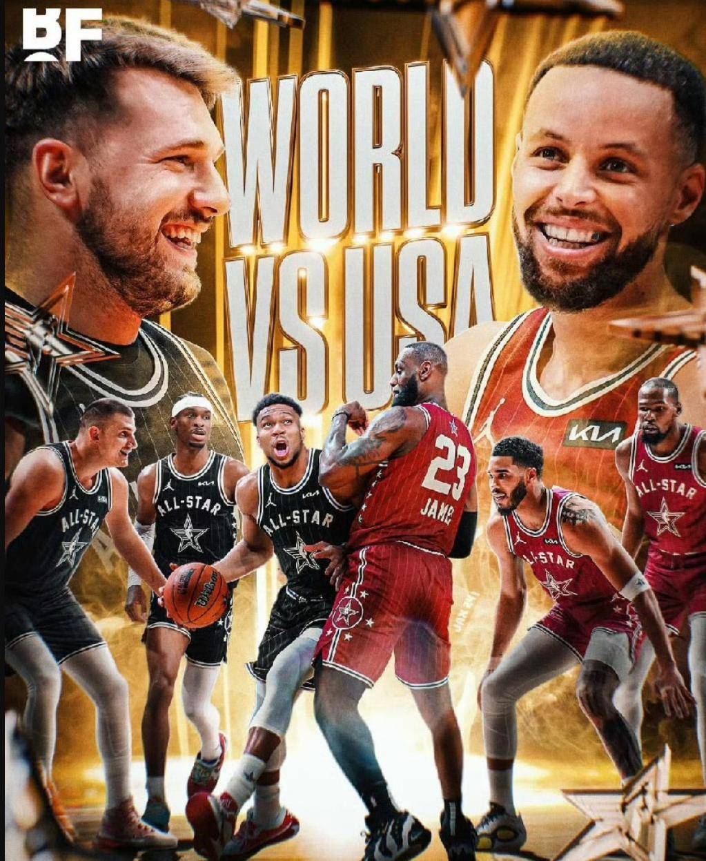 包含NBA全明星赛将在洛杉矶举行，各国球员积极备战的词条