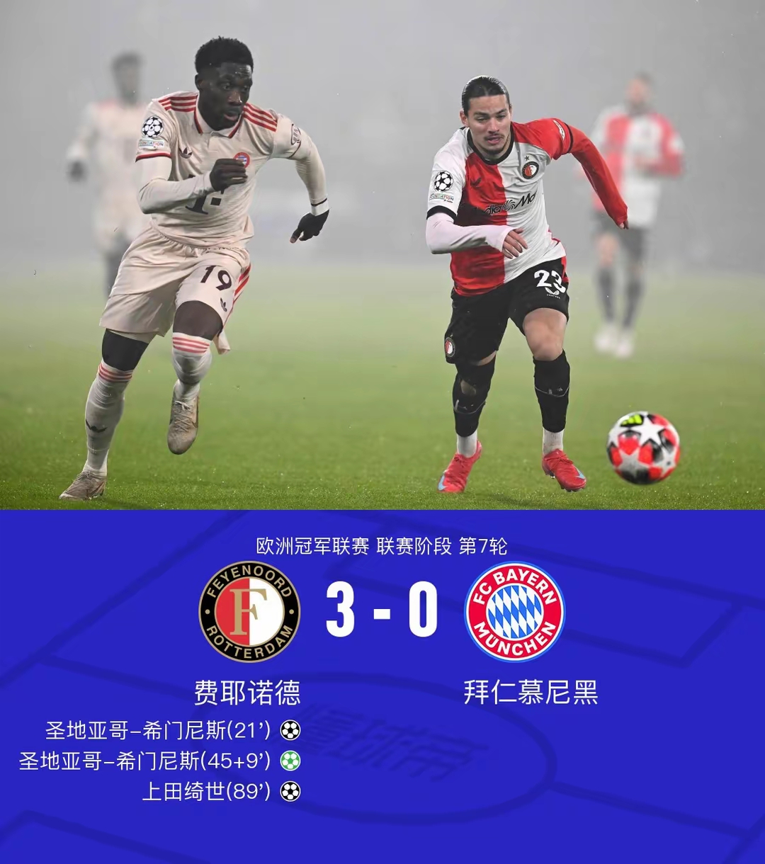 切尔西遭遇拜仁逆转，遗憾停步欧冠四强！