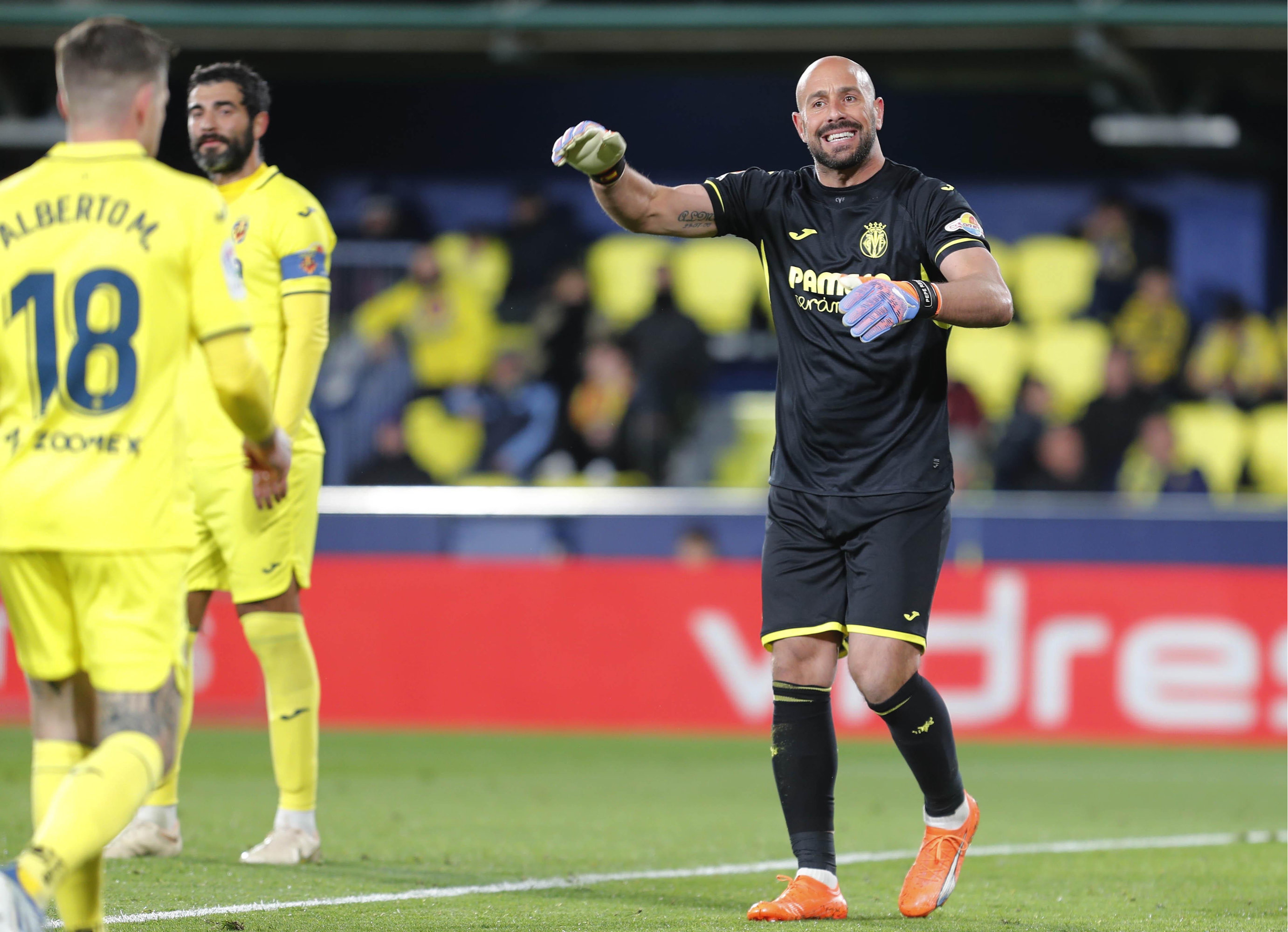 比利亚雷亚尔门将扑救关键球，助球队守住胜果的简单介绍